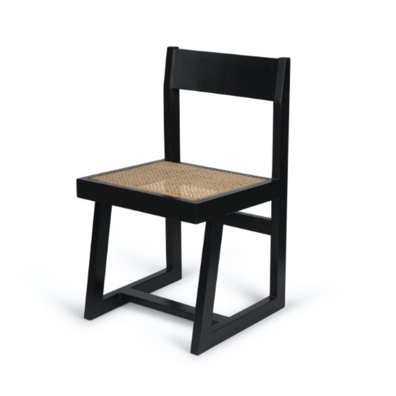 Box Chair - Charcoal Black (Warehouse Sale)