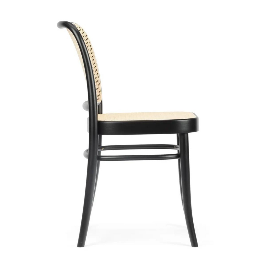 811 | Cane Chair - Black Grain Beech