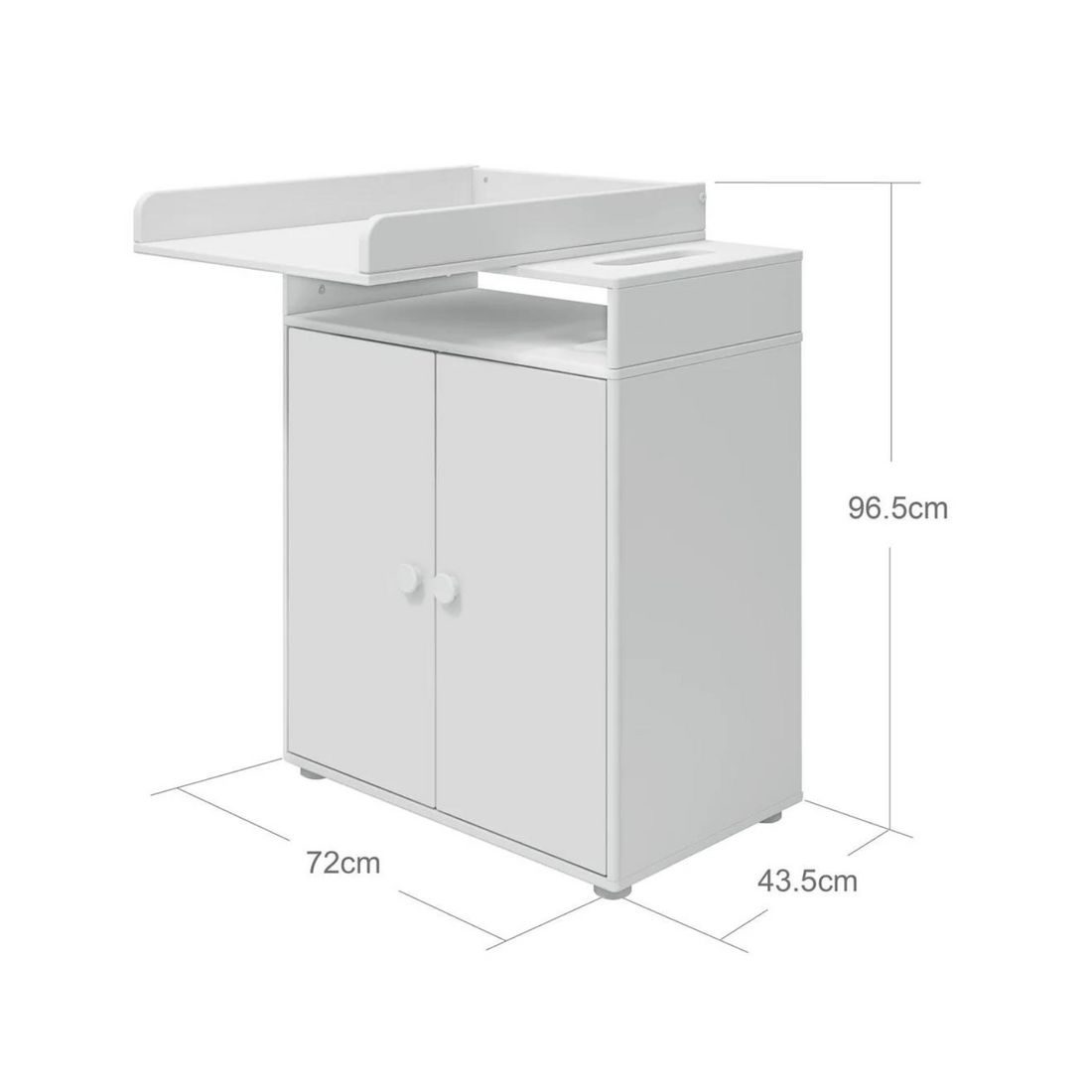 Flexa Changing Table dimensions