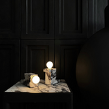 Brick | Calacatta Marble Lamp