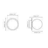 Liila 1 | Optic Black Outdoor Light