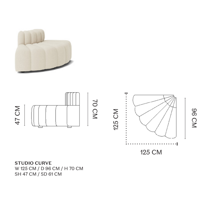 Studio Curve | Sofa Module