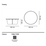 Tableau Coffee Table | Circular