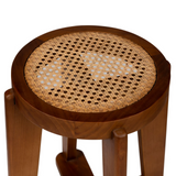 Bar Stool Cane DT.W.19 | Dark Brown (Ex display)