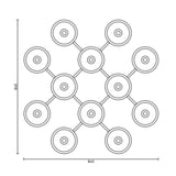 Liila 12 | Wall/Ceiling Light