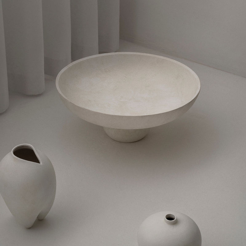 Baburu Bowl, Big - Bone White