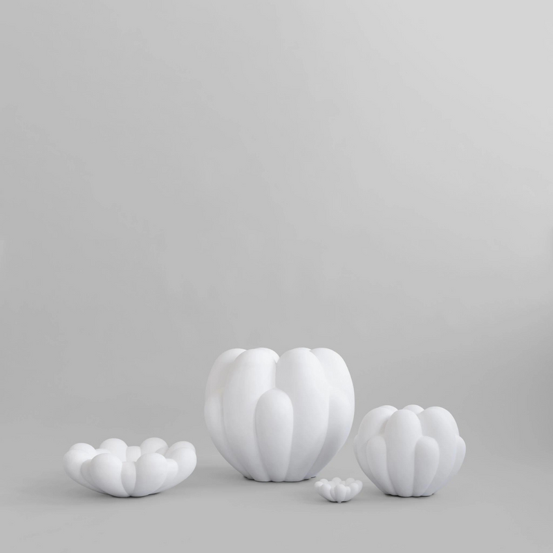 Bloom Vase, Big - Bone White