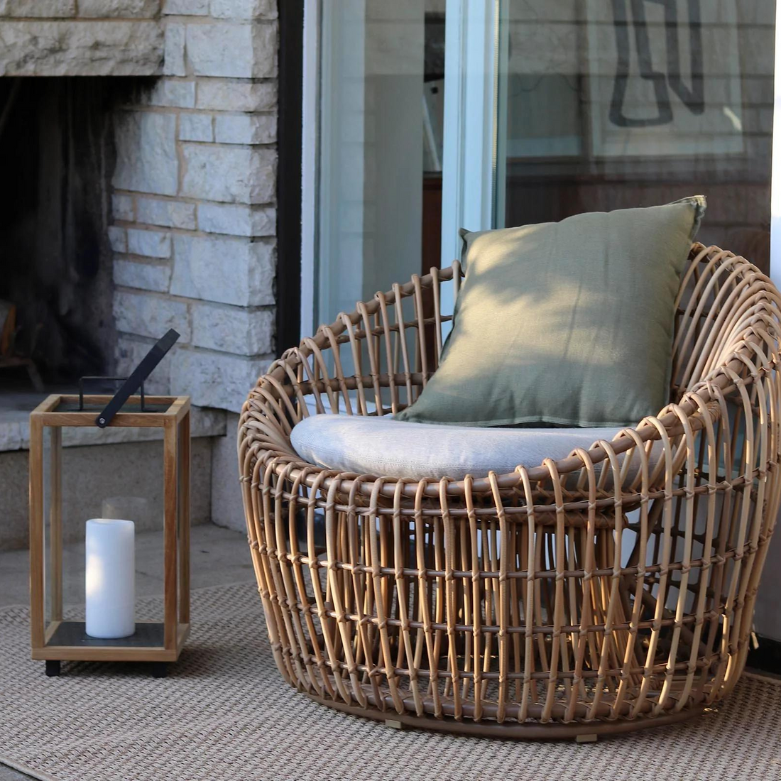 Nest Round | Outdoor Armchair