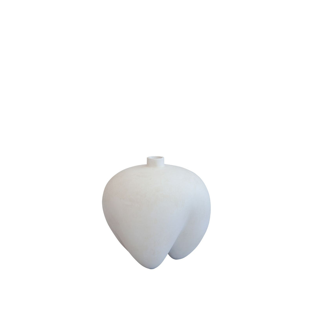 Sumo Vase, Mini - Bone White