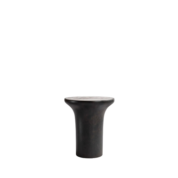 Trumpet | Side Table Tall Calacatta Stone