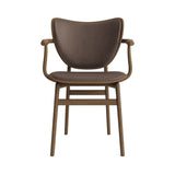 Elephant Leather w/Armrest | Dining Chair