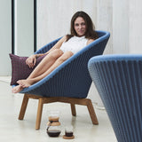 Peacock Blue | Outdoor Lounge Chair