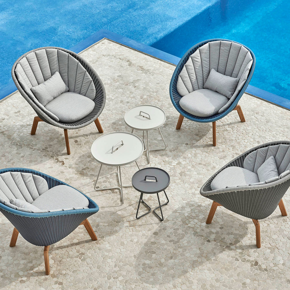Peacock Natural | Outdoor Lounge Chair