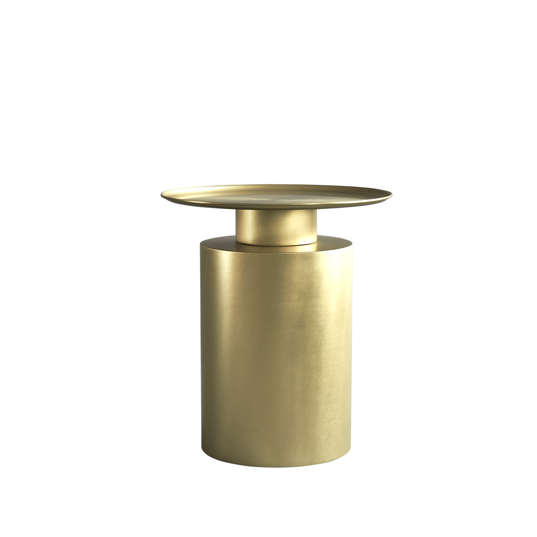 Pillar Table - Brass